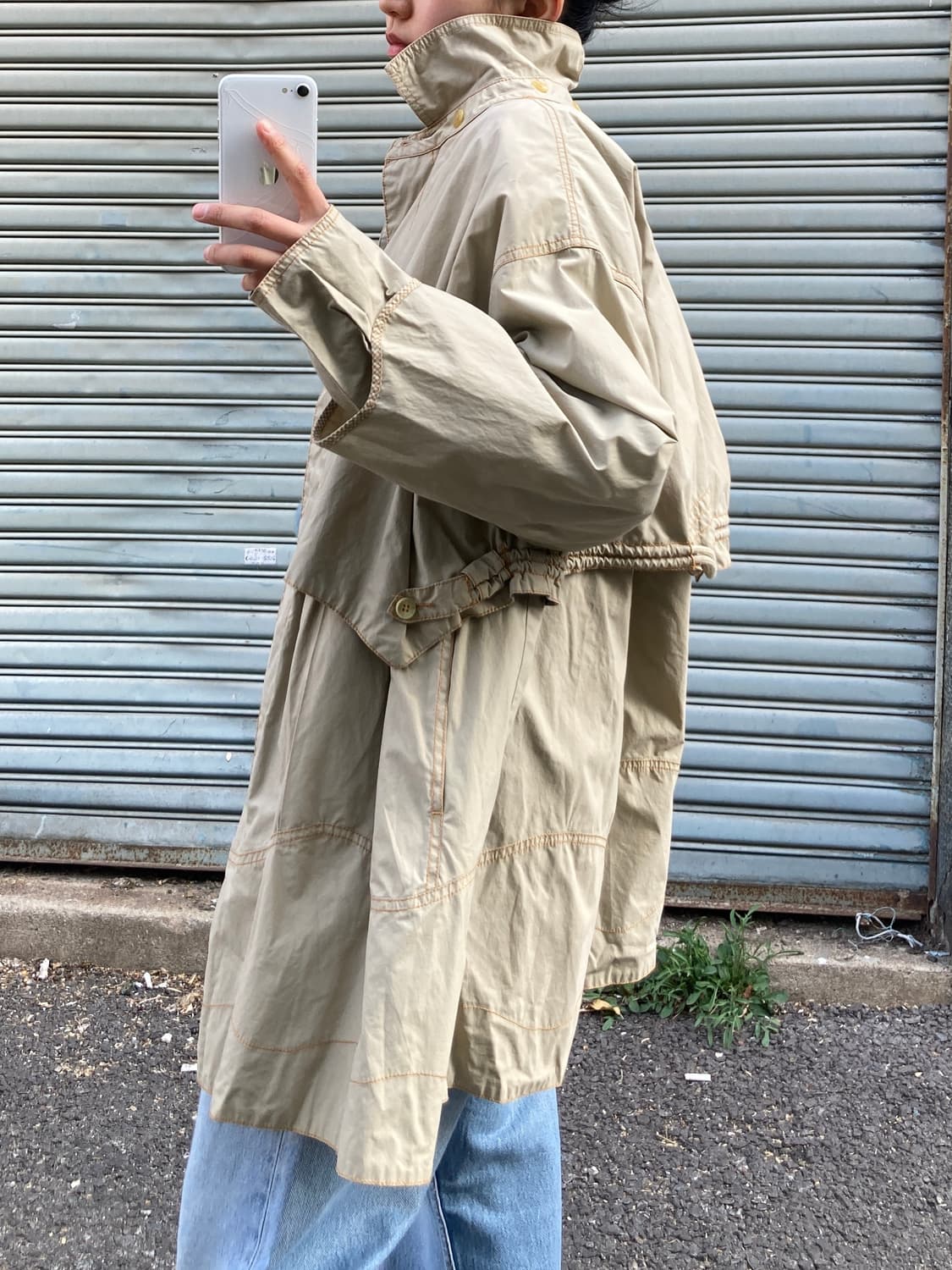 오일릴리 베이지 야상 상품이미지2