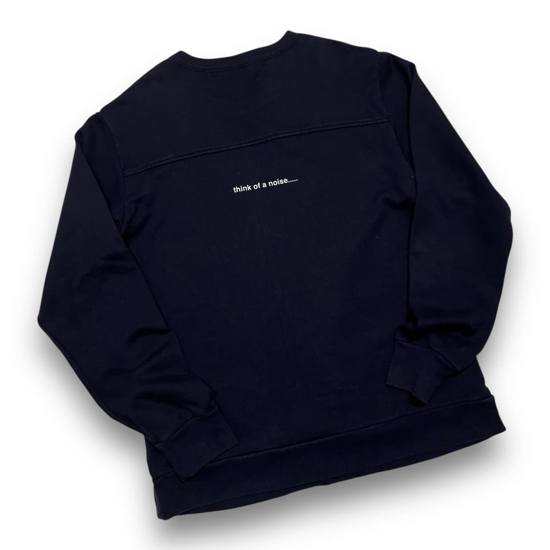 언더커버 15ss 노이즈 뮤직 네이비 맨투맨 (3) 상품이미지3