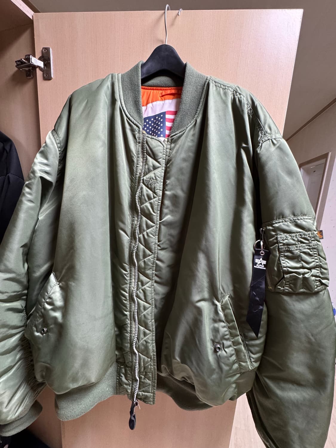 알파인더스트리 ma1마원 3xl 그린 상품이미지1