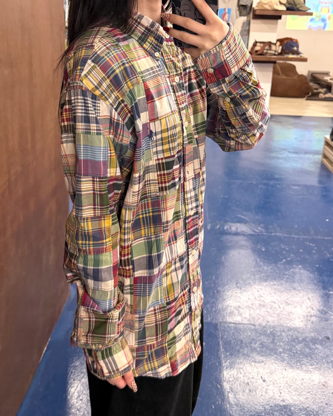 PRL 폴로 랄프로렌 마드라스 체크 셔츠 상품이미지2