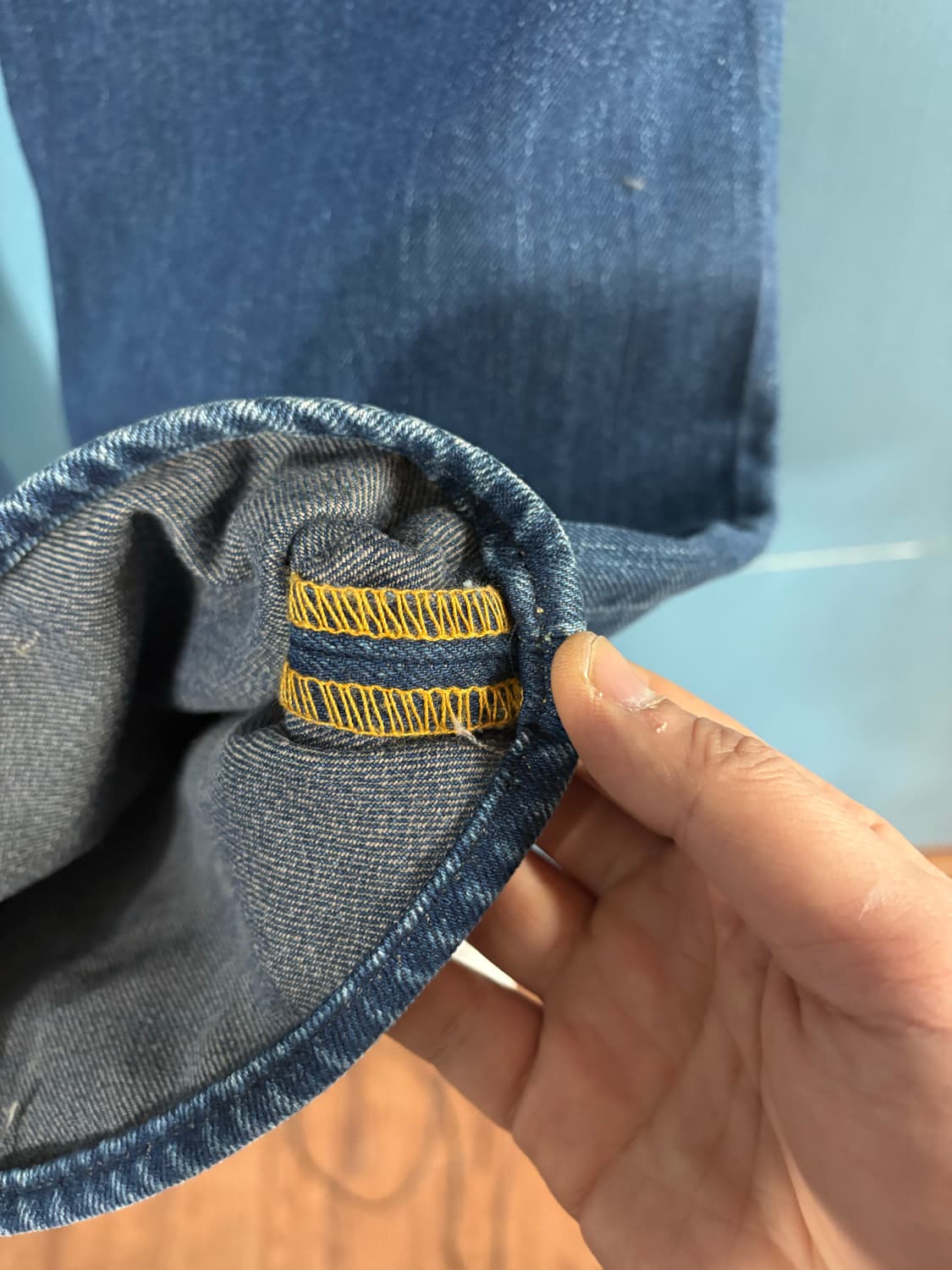 00‘s Levis Type 1 Real Loose denim pant 상품이미지9