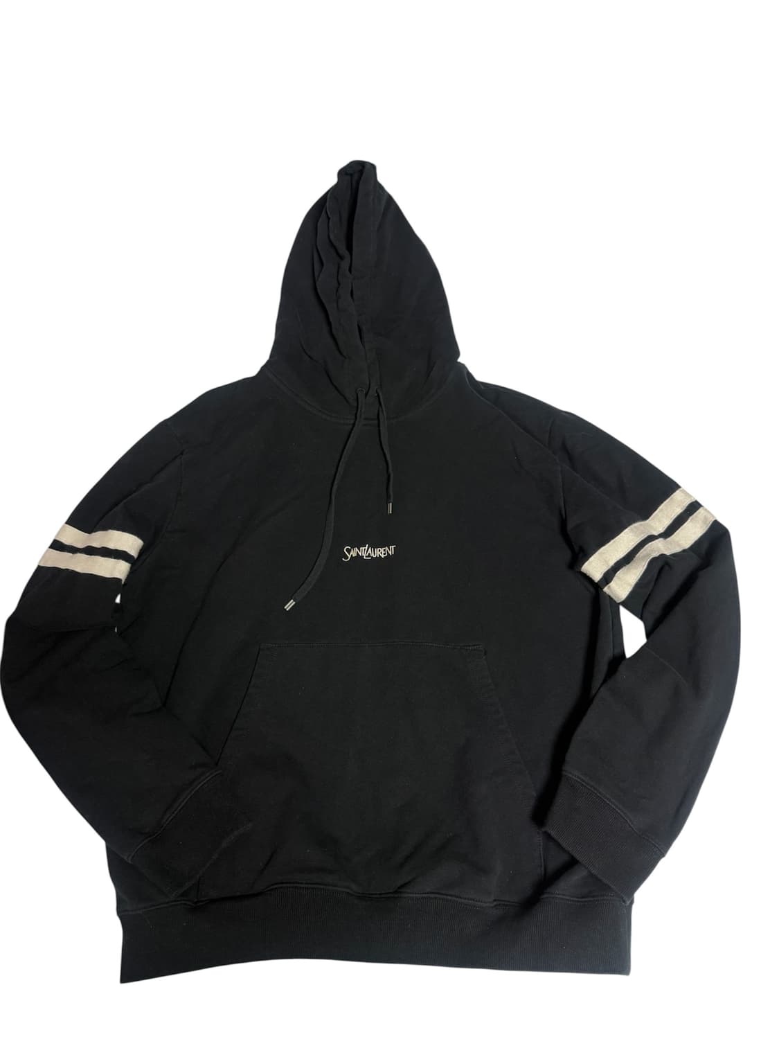 Saint Laurent Paris Logo Hoodie Black XL 상품이미지1