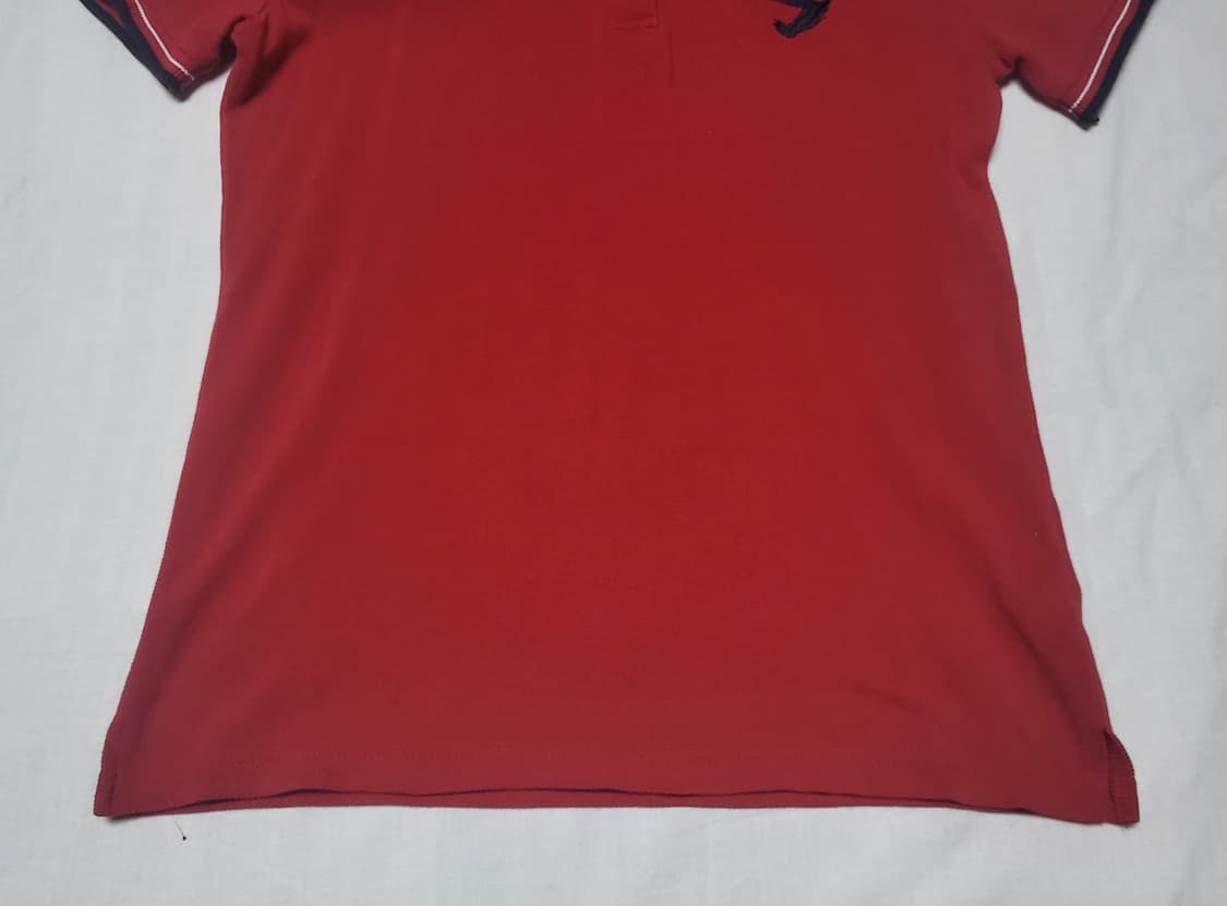 애드미럴 ADMIRAL 여성용 로고 포인트 카라 반팔 티셔츠 상품이미지4