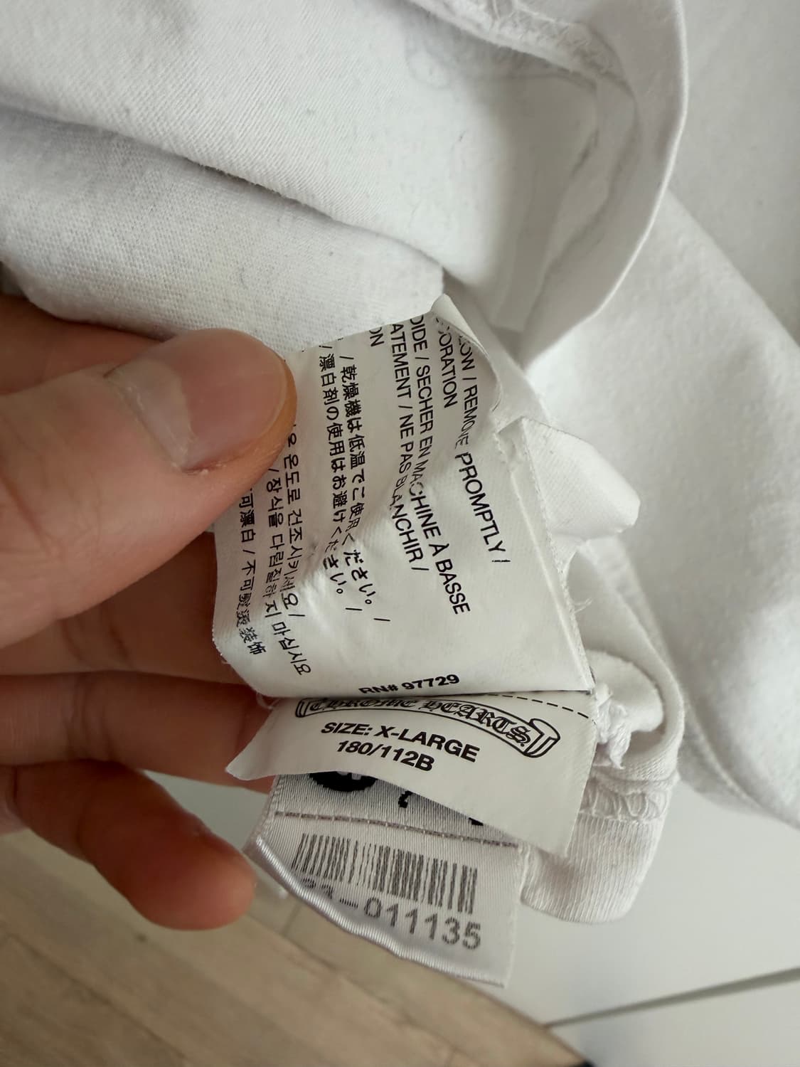 크롬하츠 롱 티 xl 상품이미지8