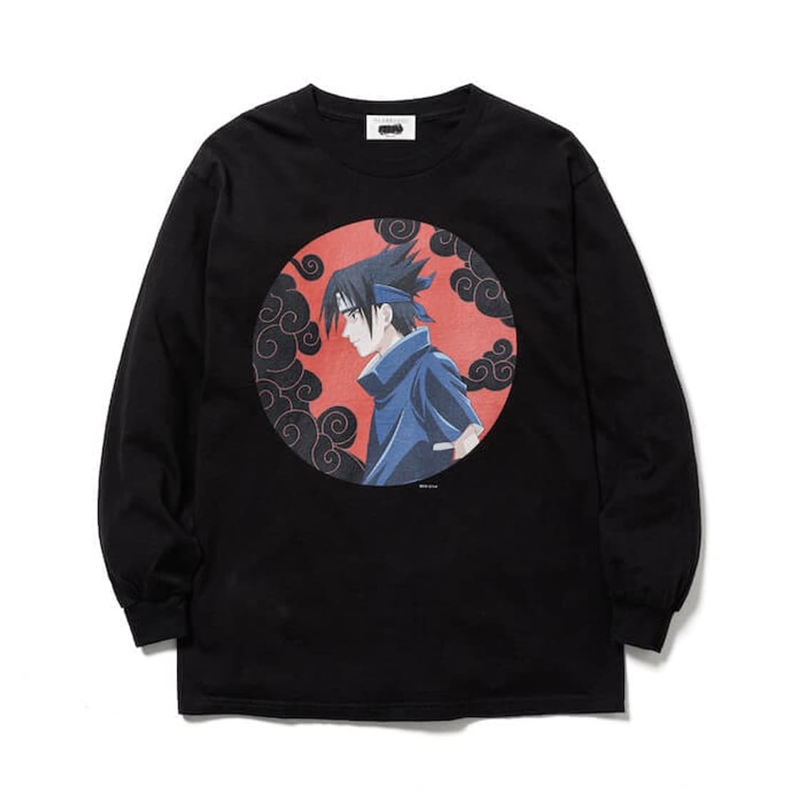 플라그스터프 나루토콜라보 사스케 롱슬리브 블랙 L 상품이미지1