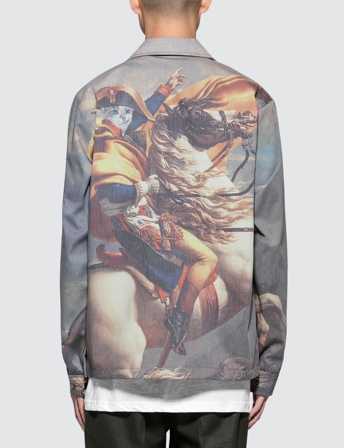 ripndip 립앤딥 욕하는 고양이 나폴레옹 코치자켓 상품이미지3