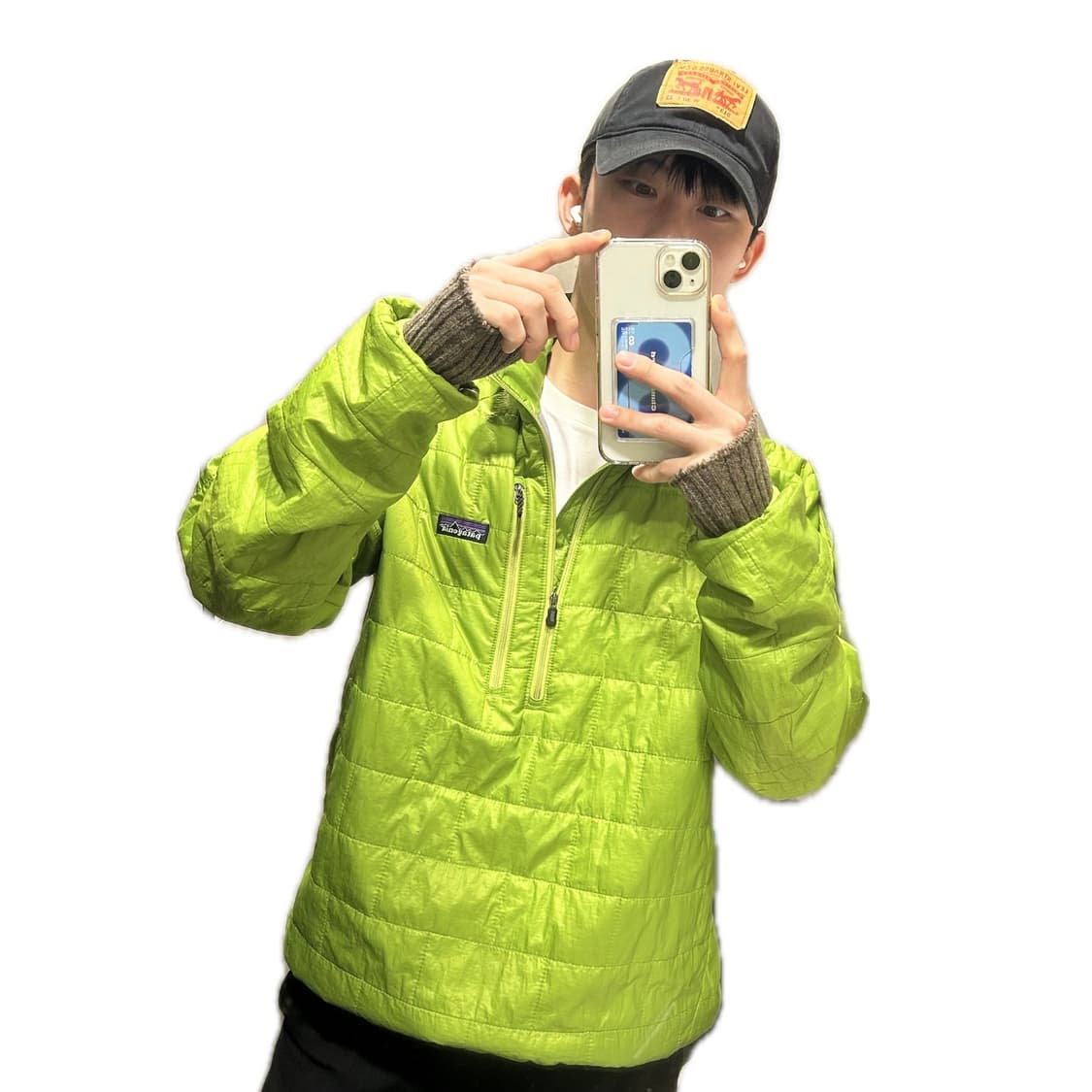 [M] 파타고니아 나노 퍼프 풀오버 라임 상품이미지8