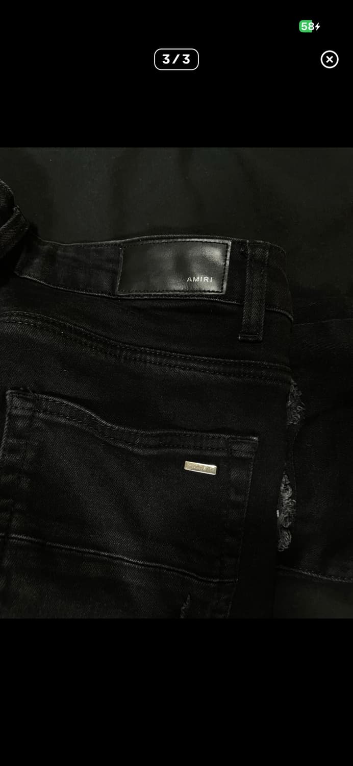 아미리 멀티 블랙 디스 진 상품이미지3