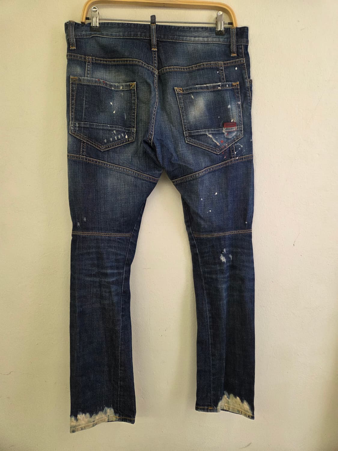 디스퀘어드2 남성 페인팅 청바지  상품이미지3