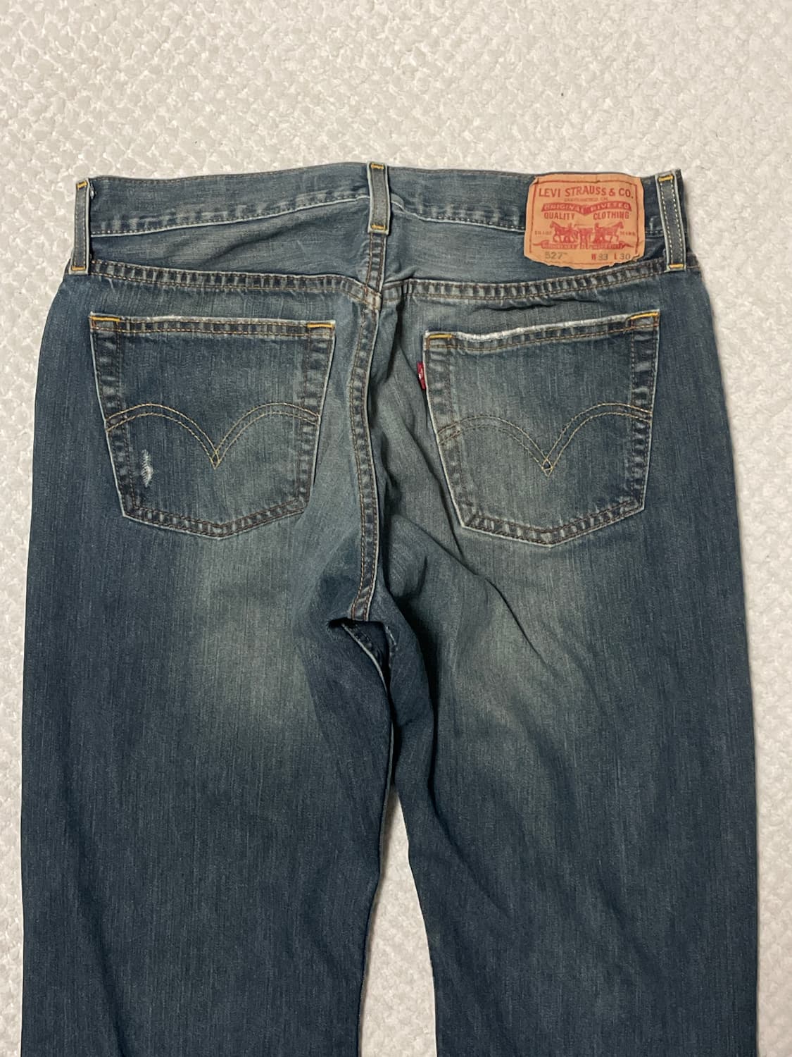 [33X30] 리바이스 527 플레어 핏 부츠컷 데님 팬츠(클리닝O) 상품이미지6