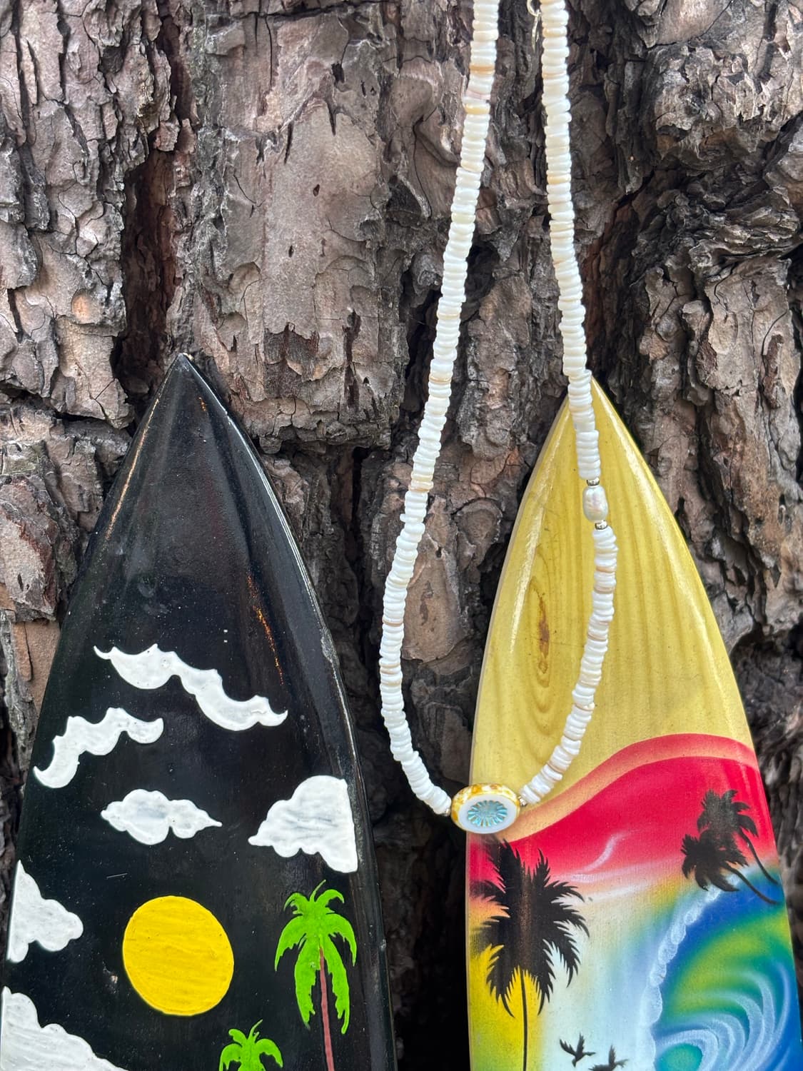 [ilikaiwave handmade] 담수진주 조개 목걸이 상품이미지2