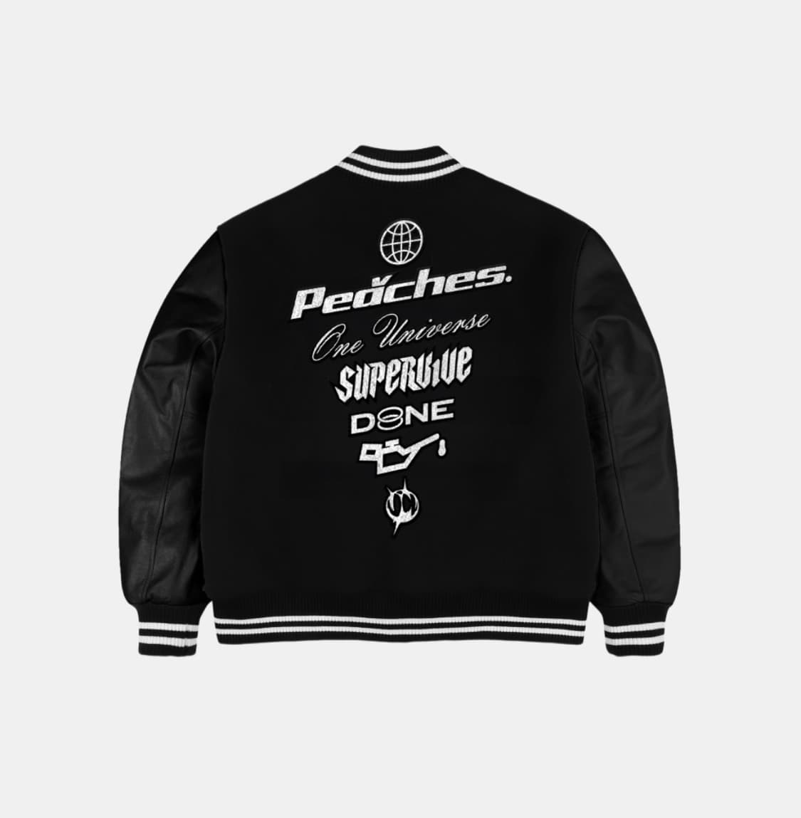 SUPERVIVE x Peaches Varsity Jacket 상품이미지2