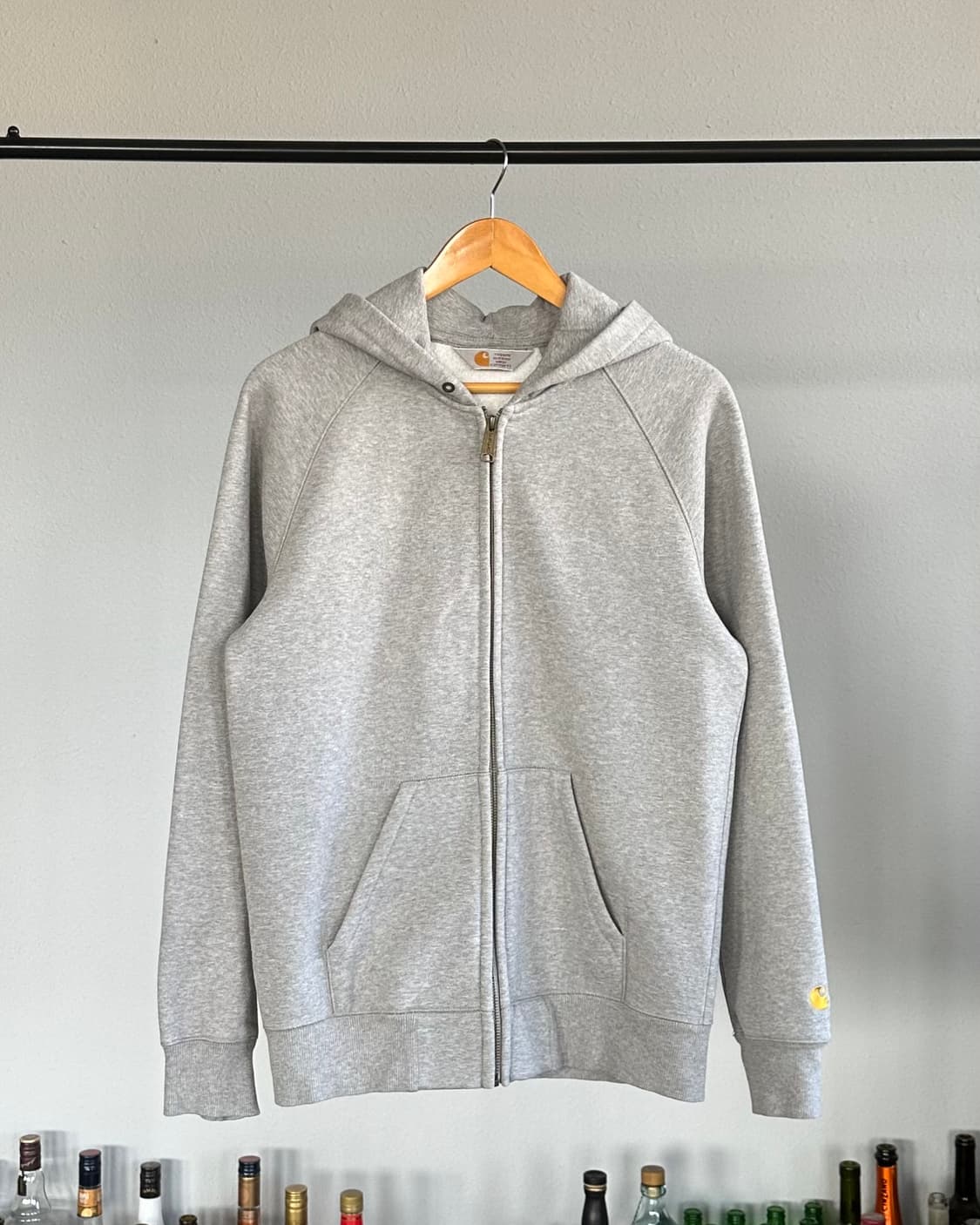 [S]칼하트 WIP 체이스 기모 후드집업 상품이미지1