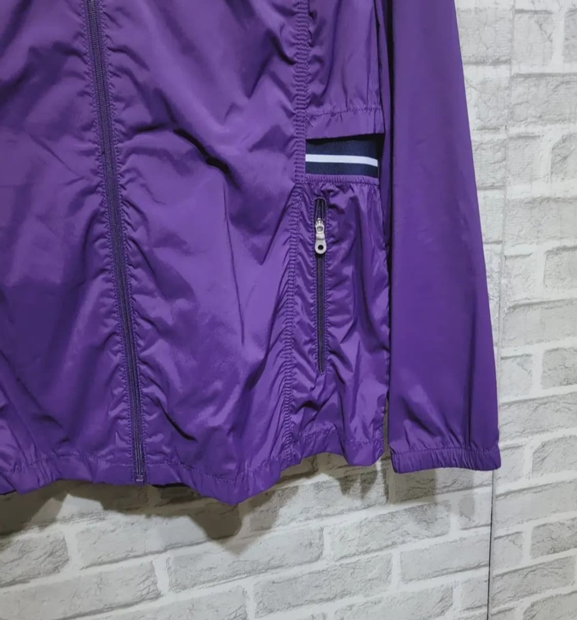 👠여성66사이즈👠Fantom 바람막이 보라색(봄~초여름용) 상품이미지4
