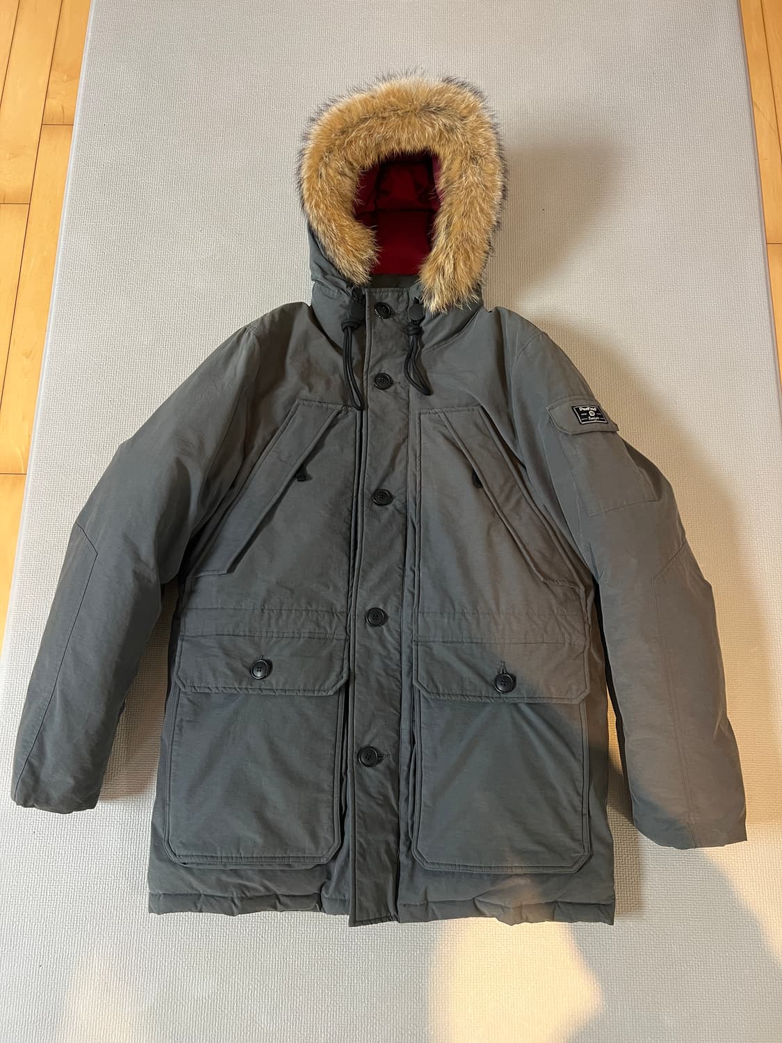 무료배송 - 펜필드 소닉 후삭 코요태 후드 다운 패딩 점퍼 XL 상품이미지1