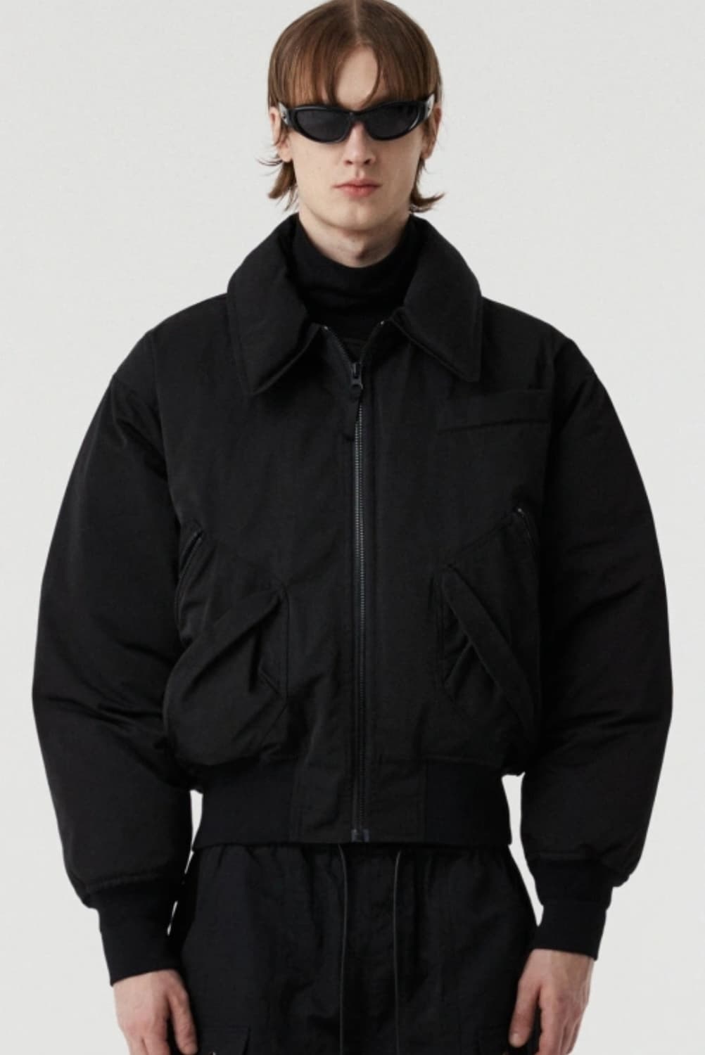 DNSR 디엔에스알 플라이트 덕다운 크롭 패딩 상품이미지1