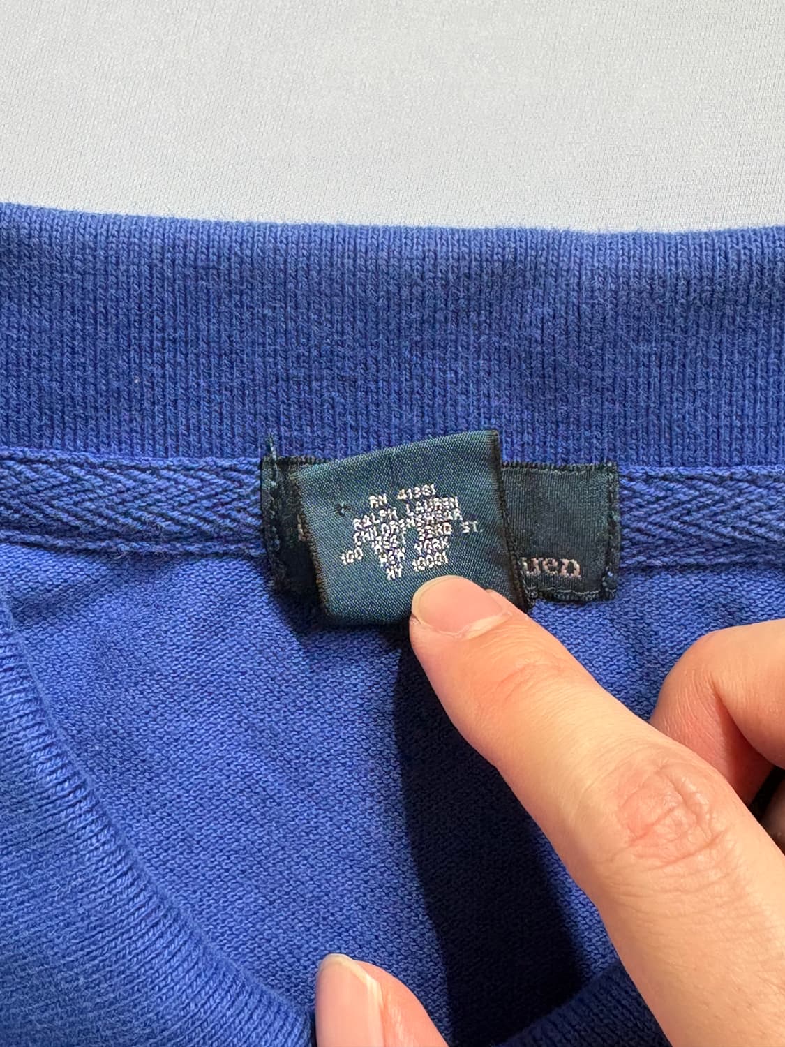 폴로 랄프로렌 빅포니 긴팔 카라 티셔츠 상품이미지7