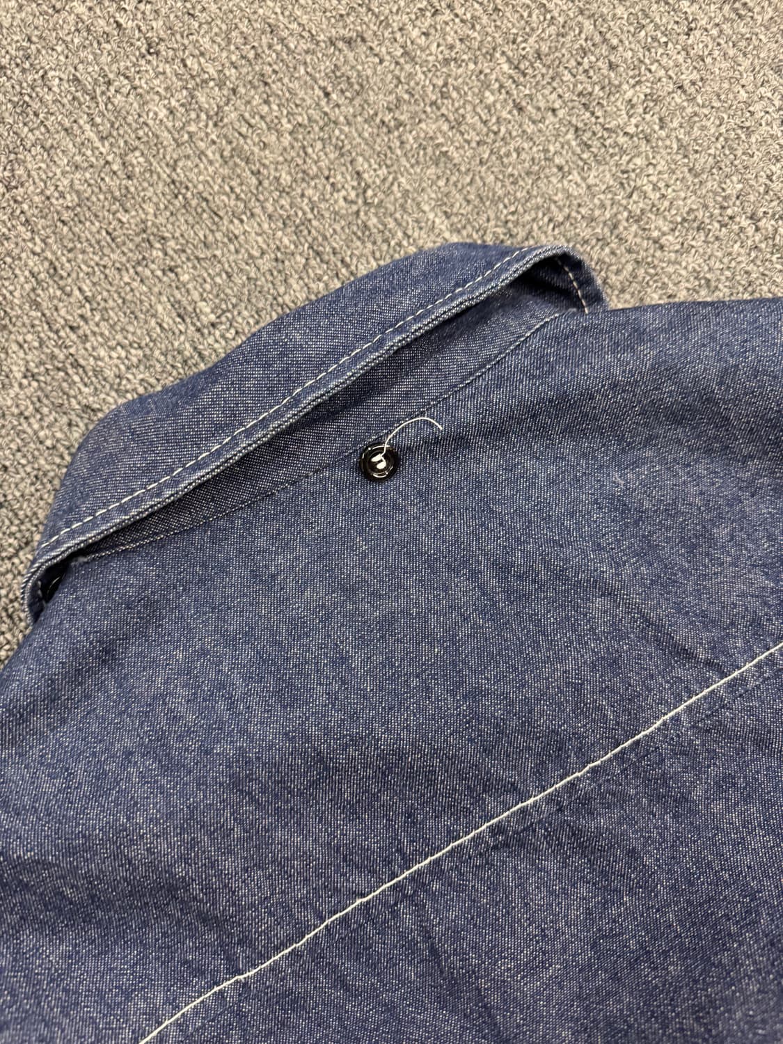 Vintage 여성 니트 데님자켓 상품이미지4