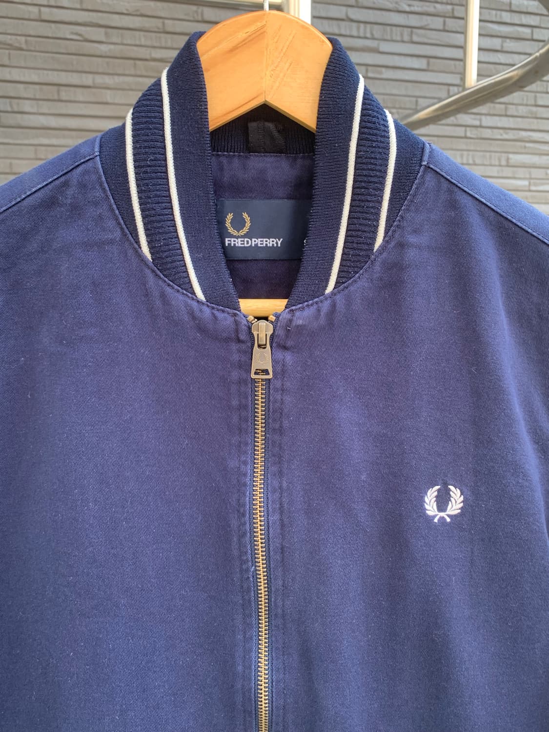 프레드 페리 블루종 자켓 상품이미지3