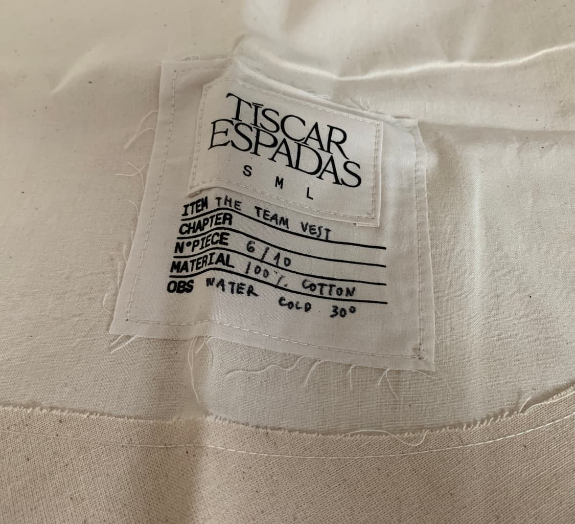 Tiscar espadas team vest 상품이미지5
