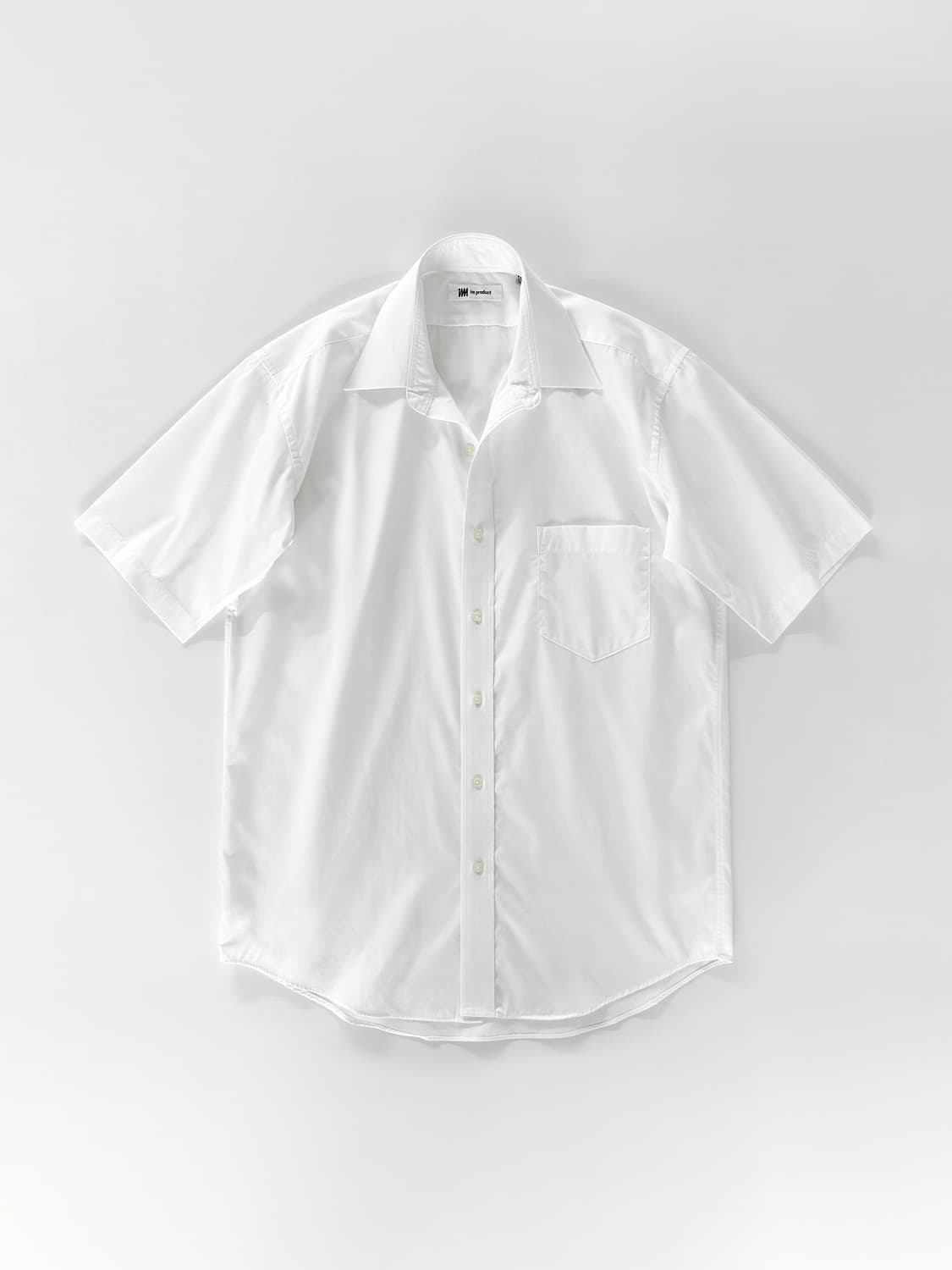 90~00s 빈티지 이세이 미야케 IM Product 화이트 반팔 셔츠 상품이미지2