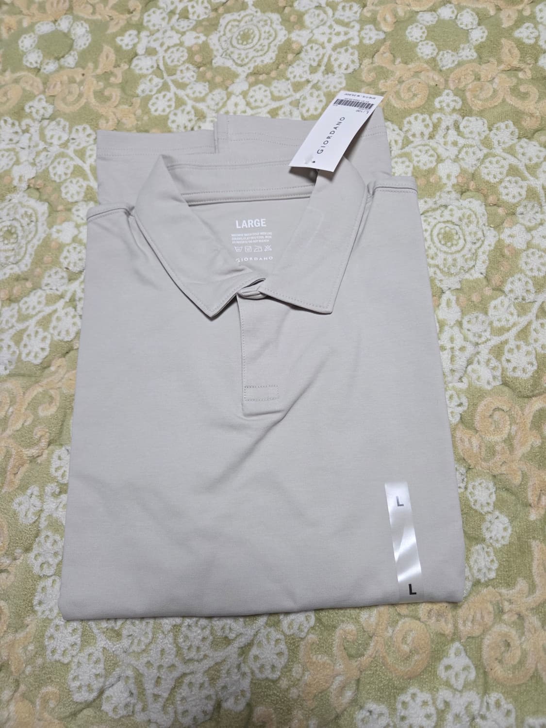 지오다노 폴로 반팔 티셔츠 L사이즈 새상품 상품이미지2