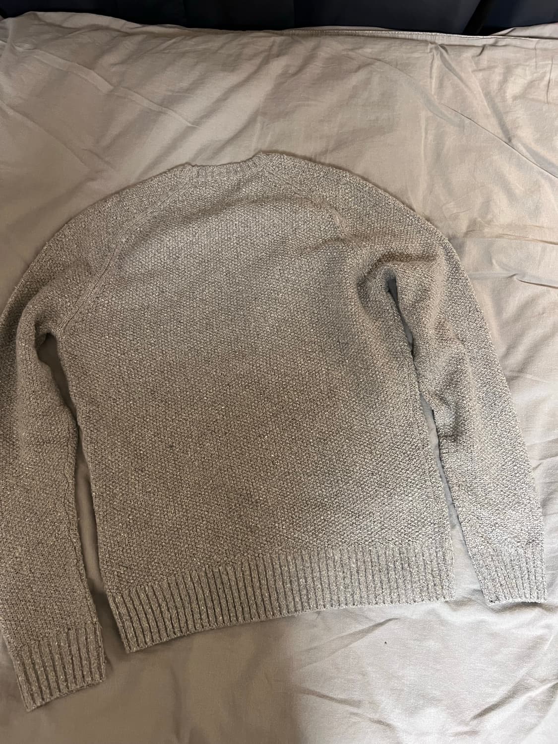 폴로 랄프로렌 헤어리 질감 울 니트 그레이 S 상품이미지3