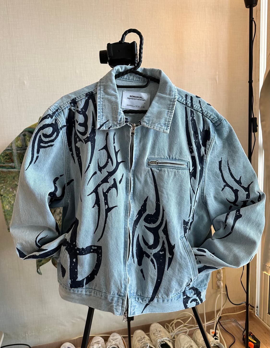 노매뉴얼 데님자켓 M 상품이미지2