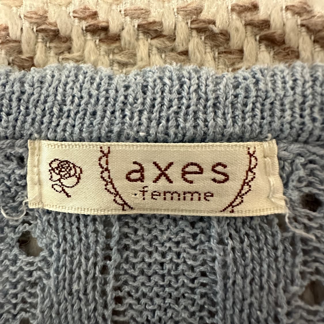 AXES FEMME vintage cardigan 상품이미지3