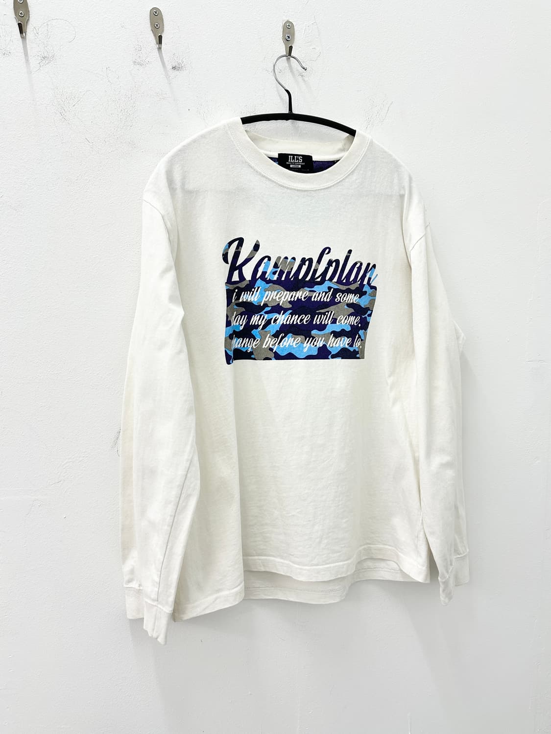 ILL’S camo lettering  sleeve  상품이미지2