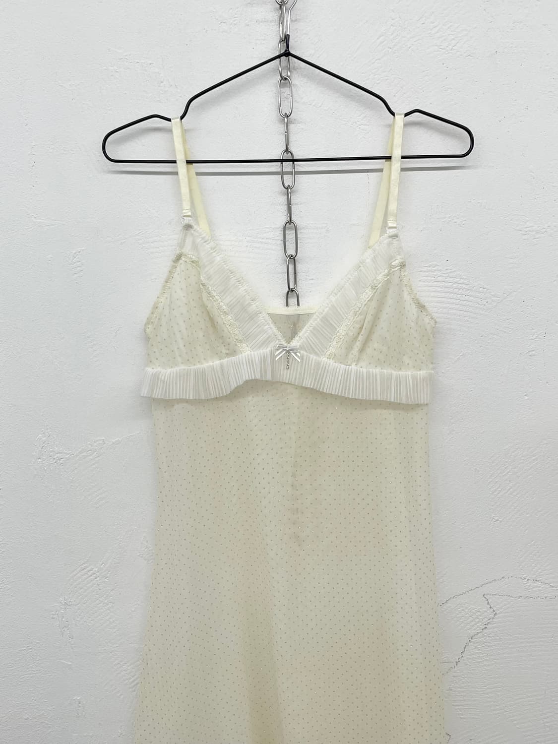 퓨어 화이트 레이스 슬립 상품이미지5