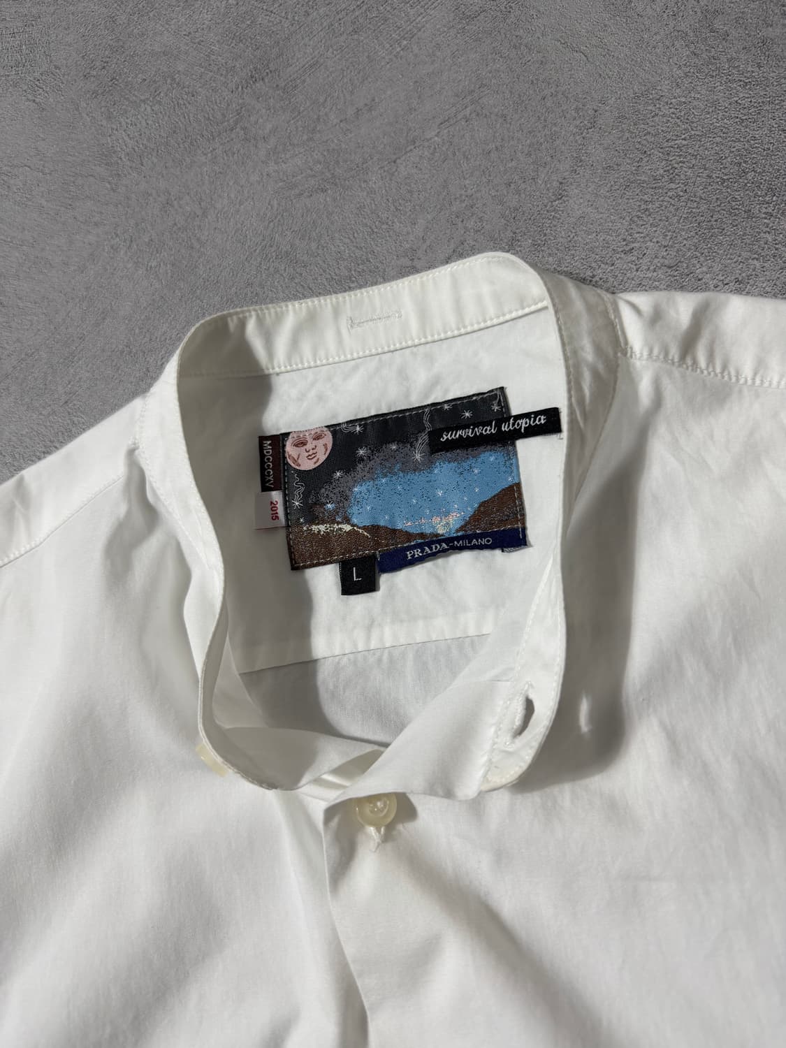 AW16 Prada × Christophe Chemin Shirt 상품이미지8