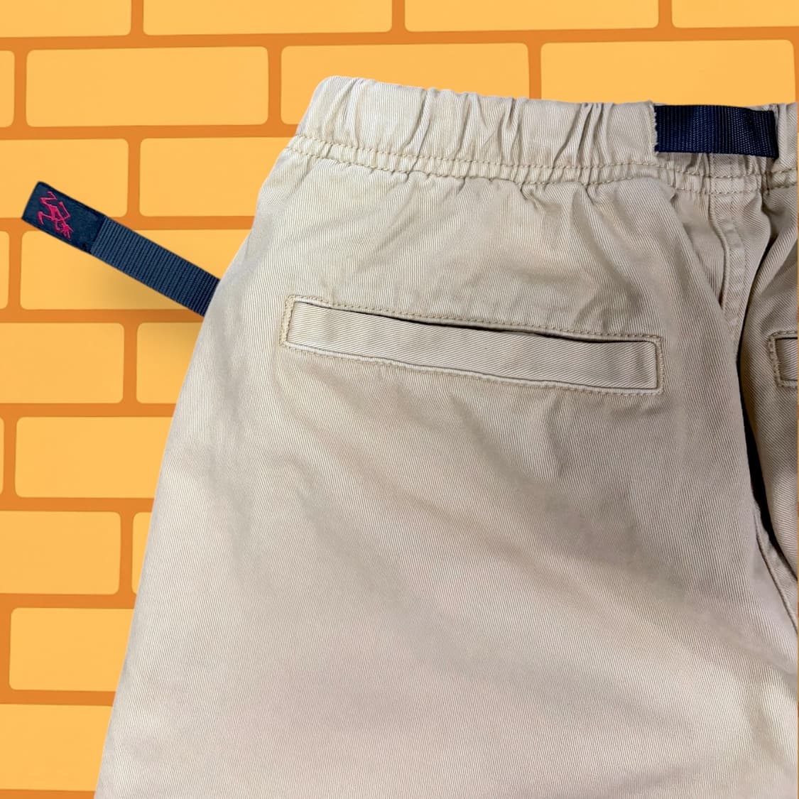 그라미치 카키(베이지) 치노 팬츠 (M) 상품이미지4