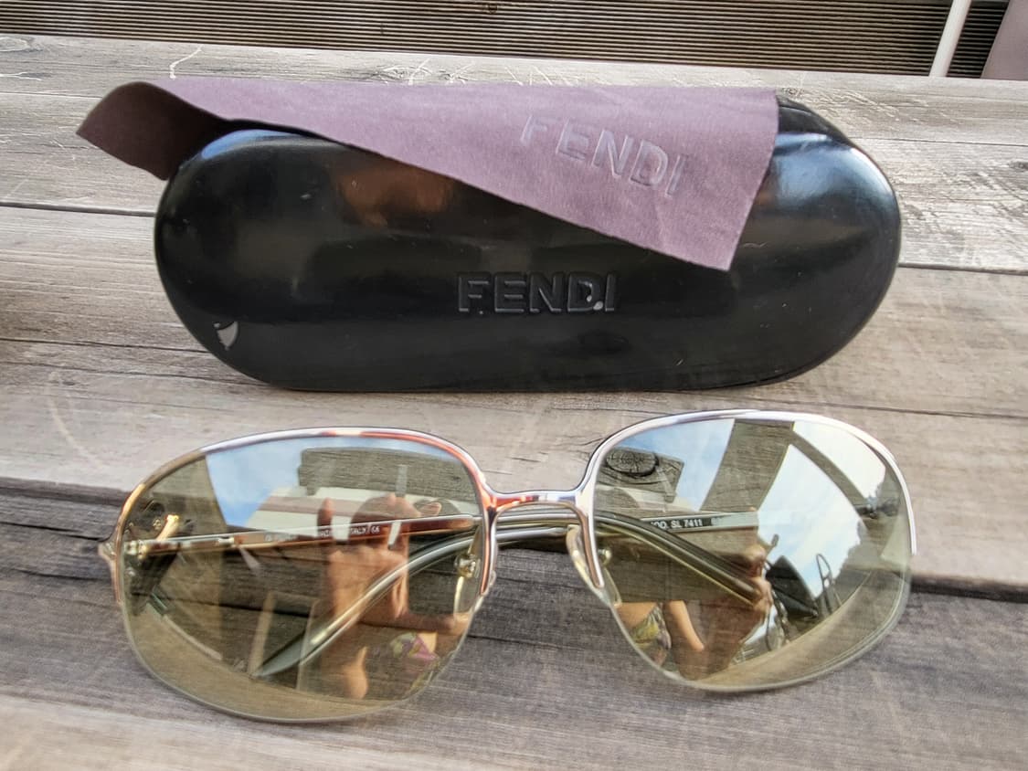 일본구매 정품 펜디 실번 반무테 선글라스 F 상품이미지9