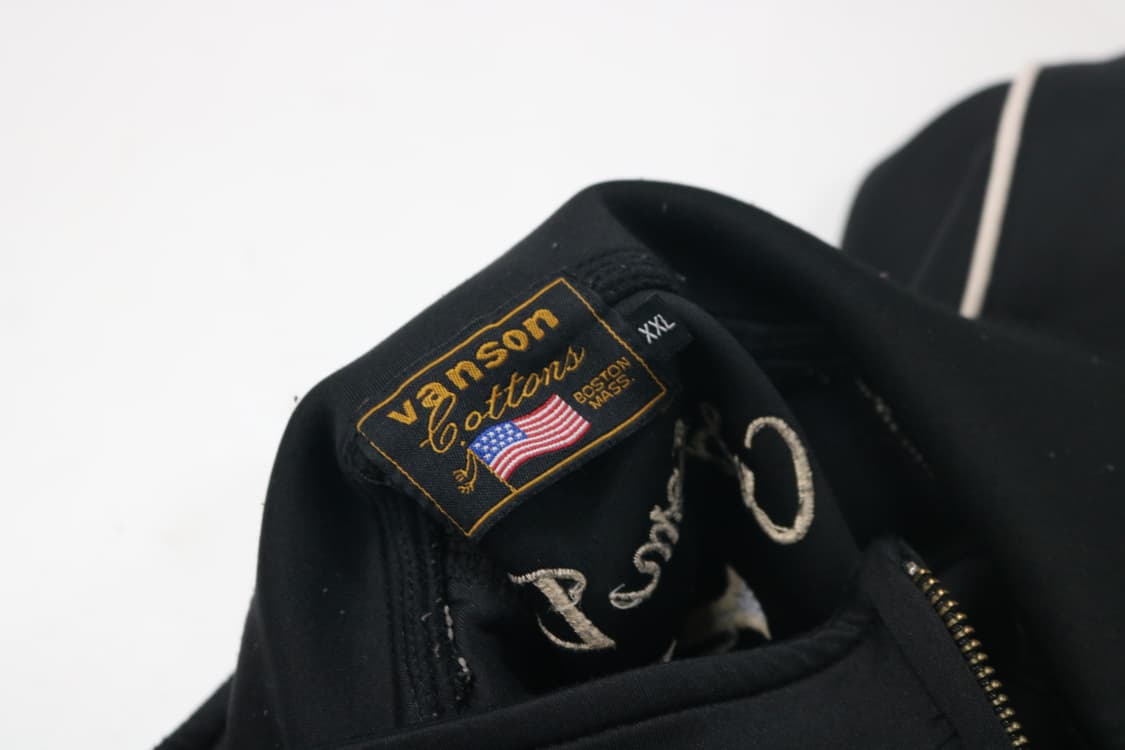 VANSON 반슨 커스텀 디자인 스컬 자수 저지 트랙탑 (XXL) 상품이미지9