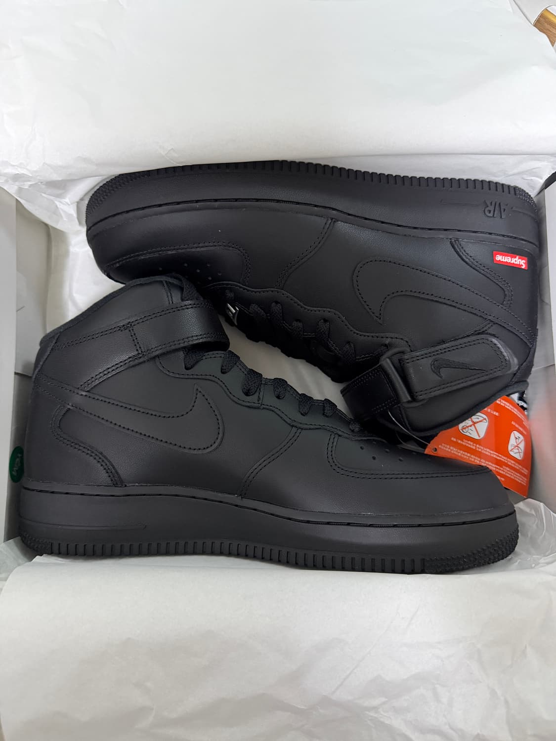 (새상품) 슈프림 포스 미드 블랙 상품이미지1