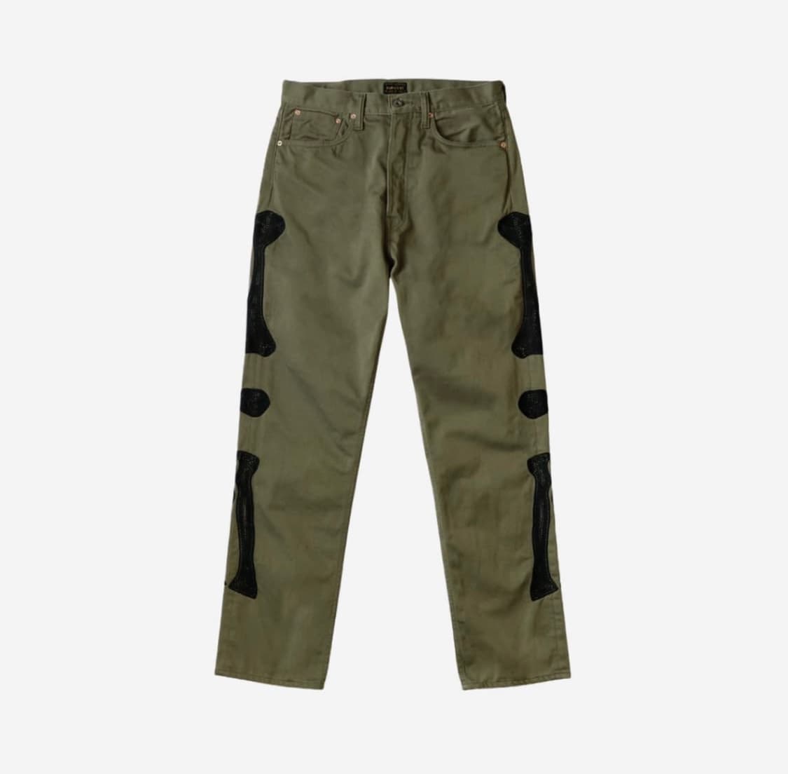 캐피탈 사틴 본 팬츠 멕시칸 턱시도 카키 32사이즈 상품이미지1