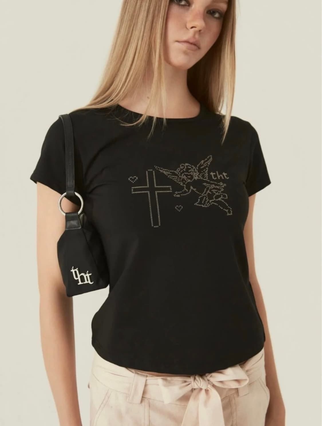 쓰리타임즈 픽셀 엔젤 티 S 상품이미지1