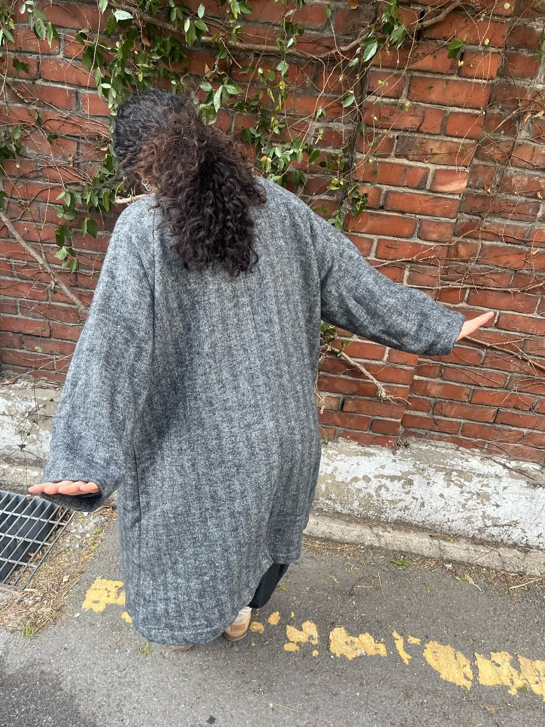 일본 데일리 무드 롱 코트 상품이미지5