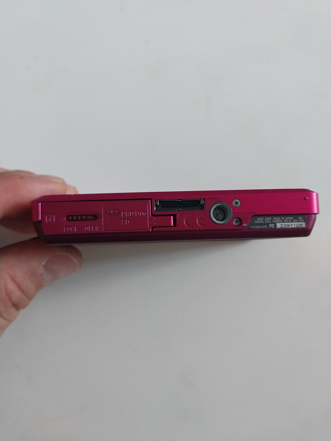 소니 사이버샷 dsc-tx9 빈티지 핑크 디지털카메라 상품이미지6