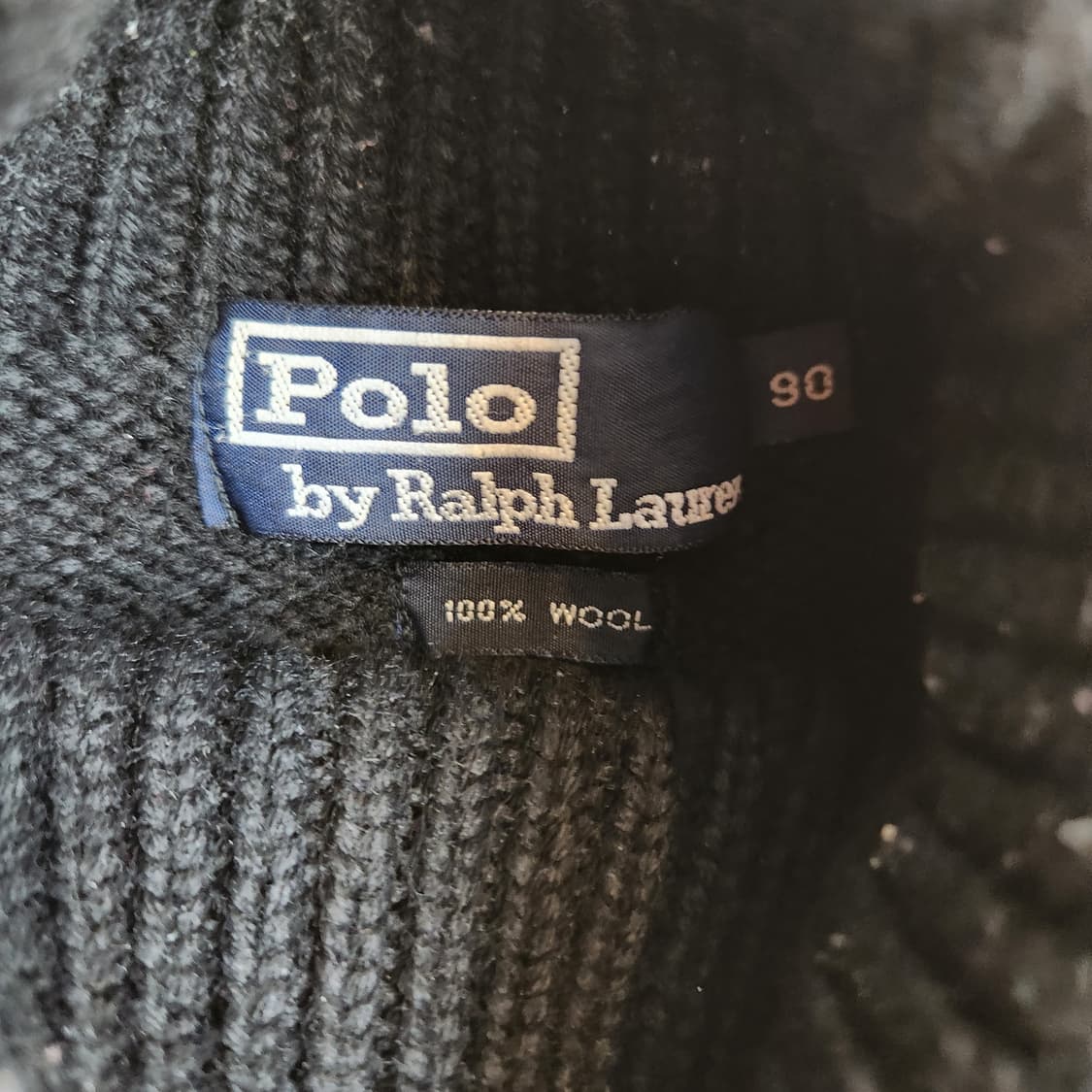 폴로 레터맨 빈티지 목폴라 니트(울100) 상품이미지2