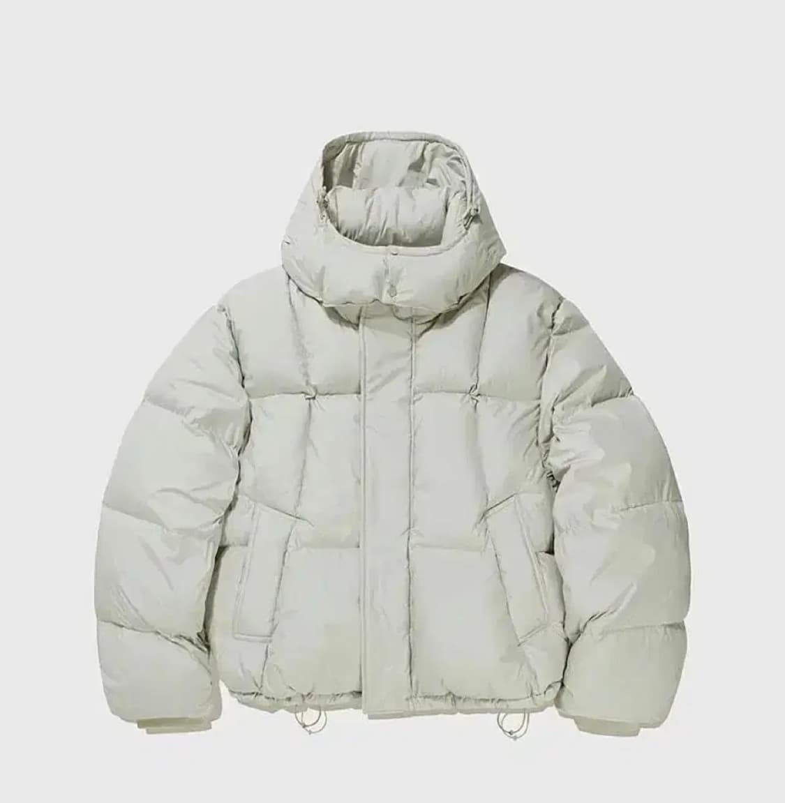 벨리에 크로스 라인 후디드 구스 다운 패딩 s(100~105 추천) 상품이미지2