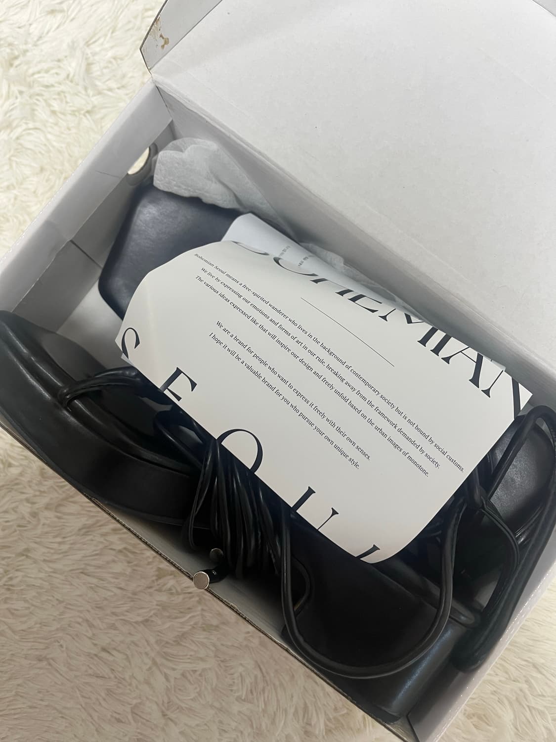 Bohemian seoul 레이스업 샌들 상품이미지4