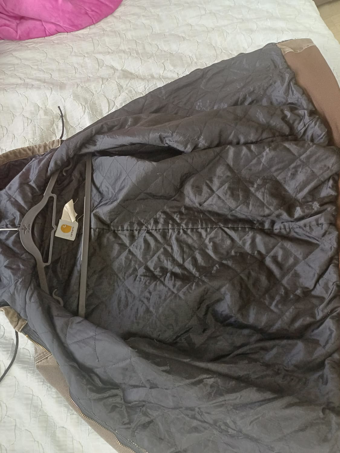 빈티지 칼하트 워싱 엑티브 자켓 판매합니다.  상품이미지5