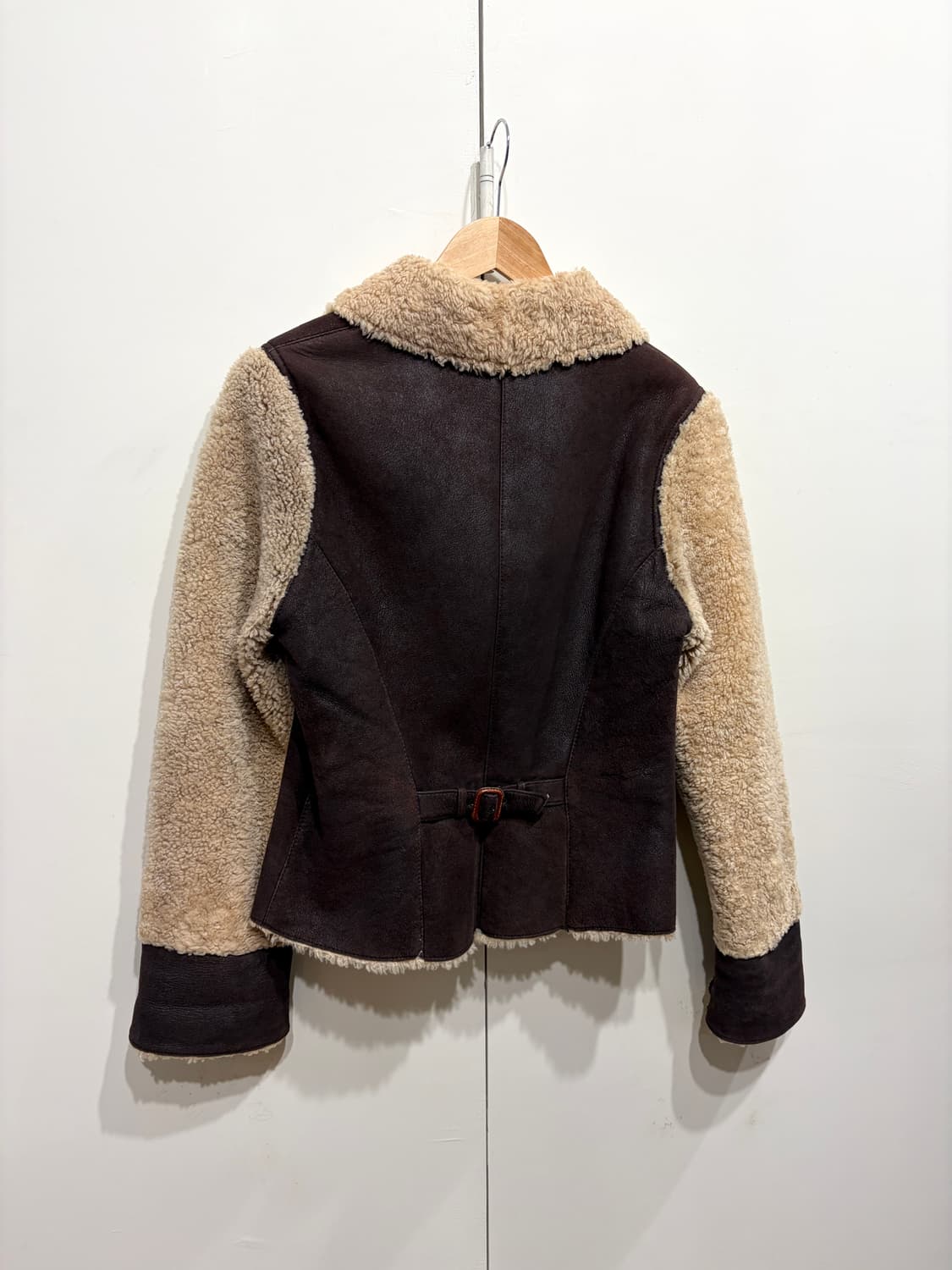 이태리 시어링 레더 무스탕 자켓 상품이미지5