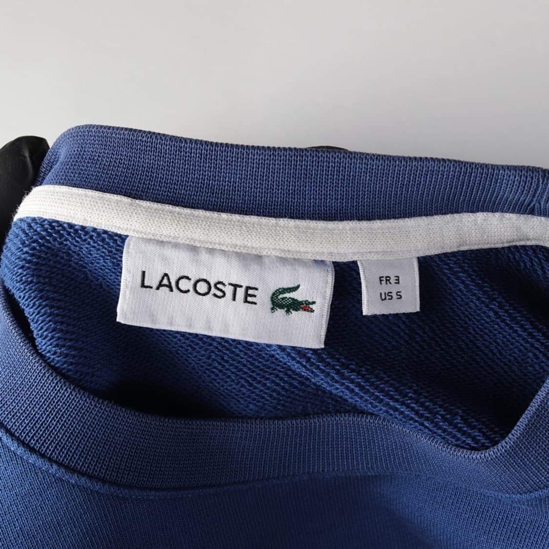 라코스테 딥블루 원포인트 로고 맨투맨 3 상품이미지5