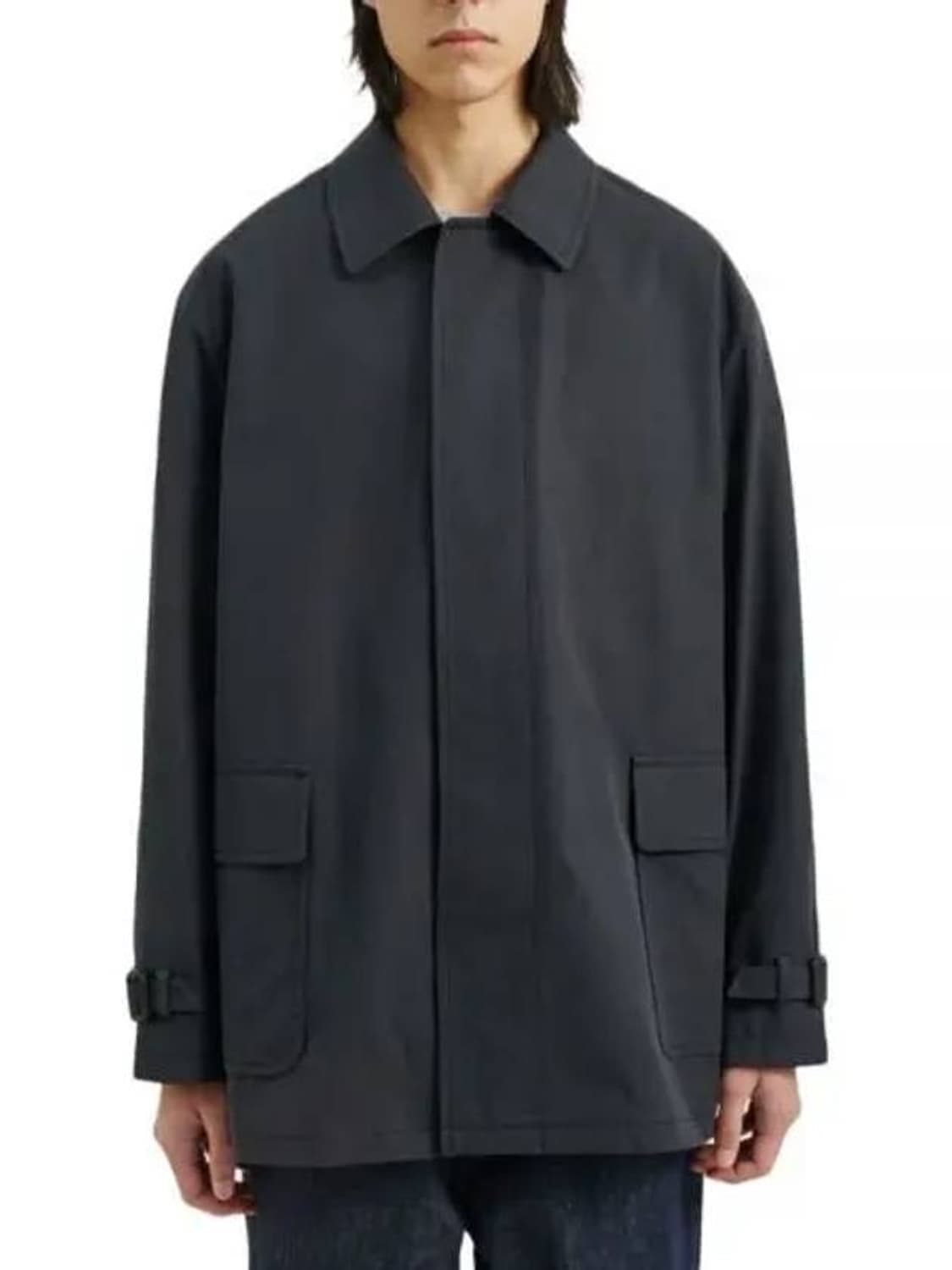 오라리 핀스 하드 트위스트 개버딘 블루종 4사이즈 상품이미지2