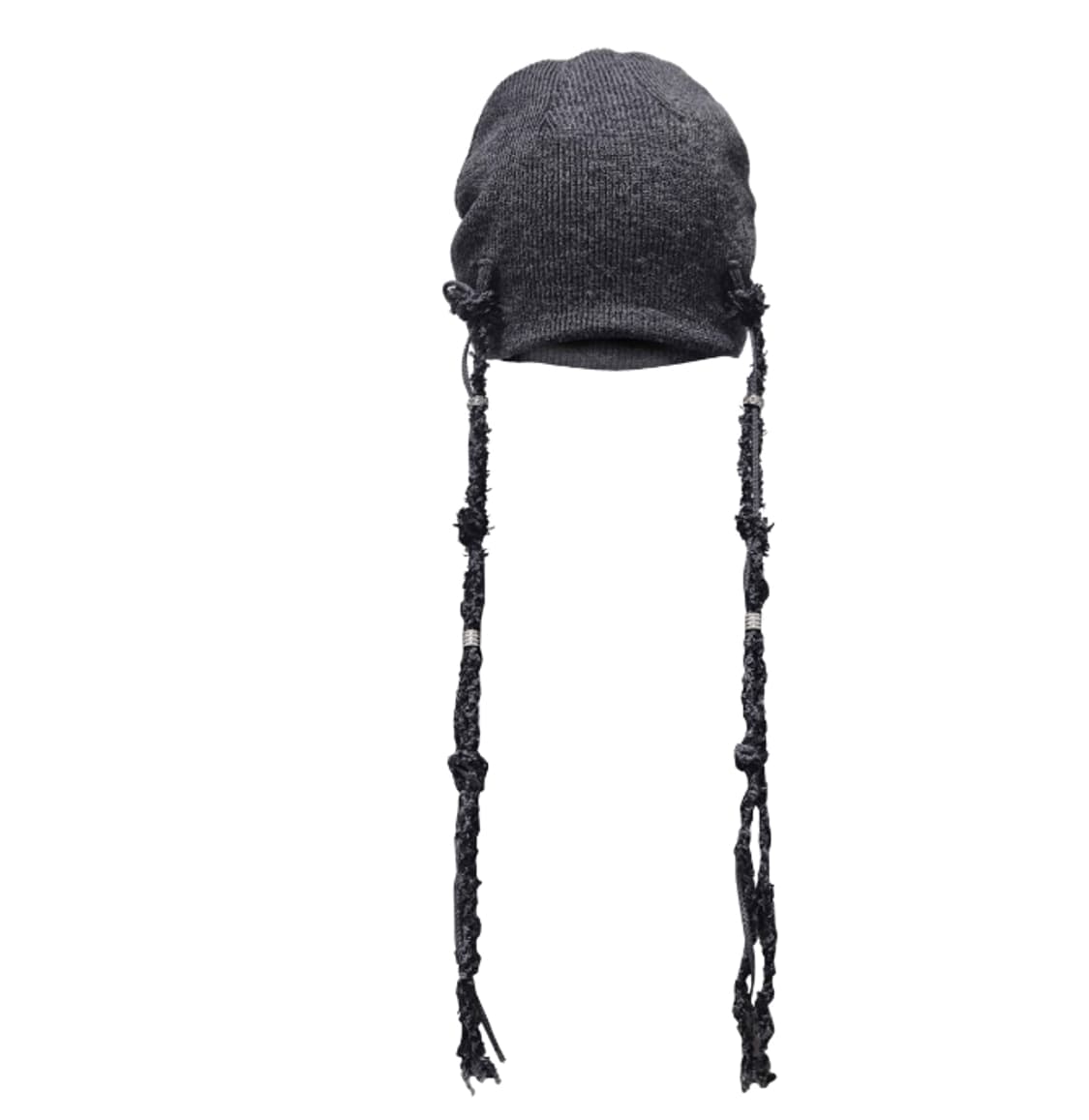 KNIT BRAID BEANIE . CHARCOAL 상품이미지2