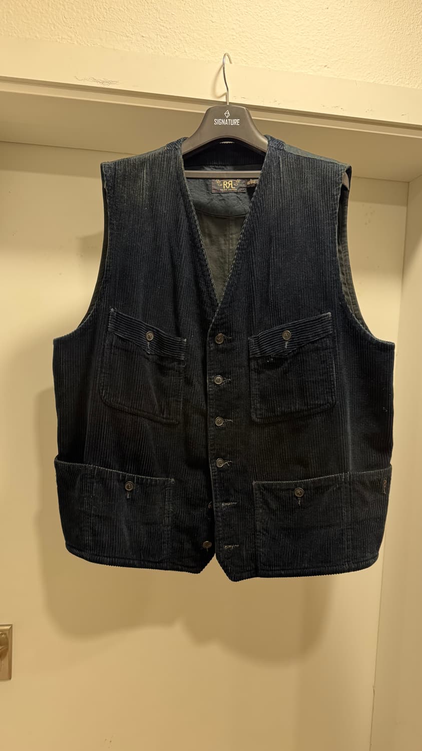 더블알엘 RRL 코듀로이 베스트 (XL) 상품이미지1