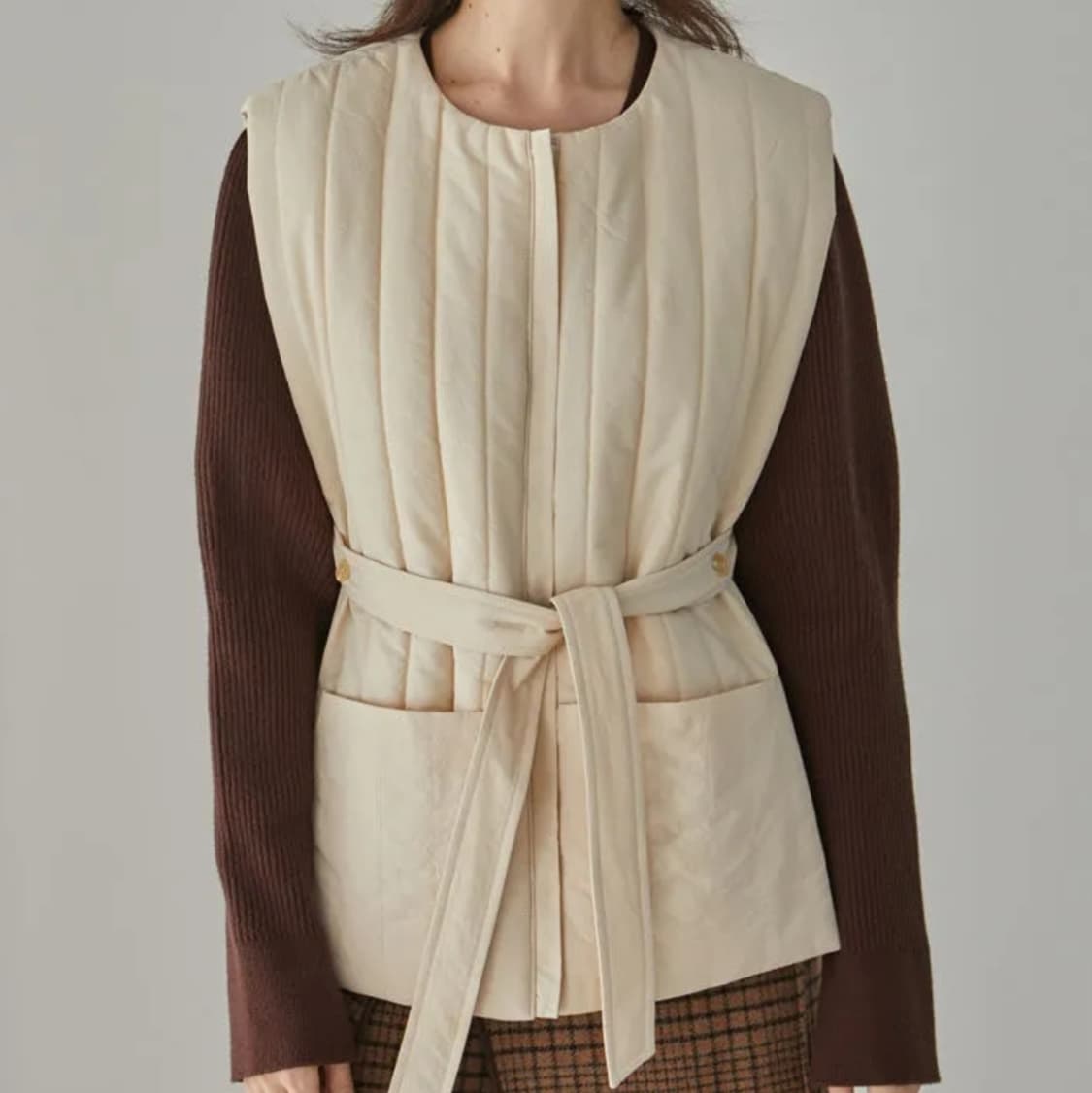 아위 패디드 베스트 상품이미지1